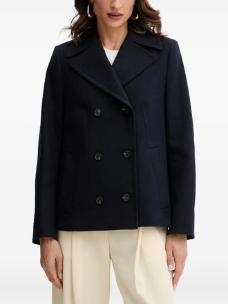 BOSS Jas met dubbele rij knopen - Blauw