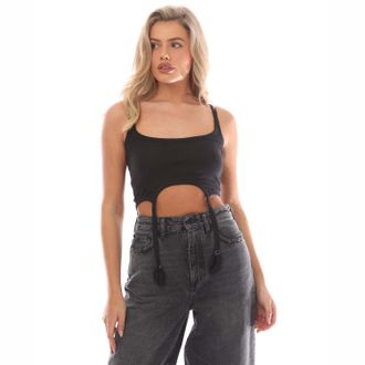 Heron Preston Damestop Heron Preston Hooks in Zwart