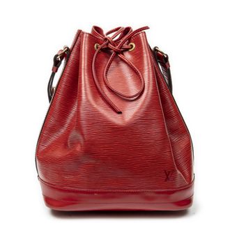 Louis Vuitton Pre-owned Womens Noe GM Shoulder Bag - Red - One Size