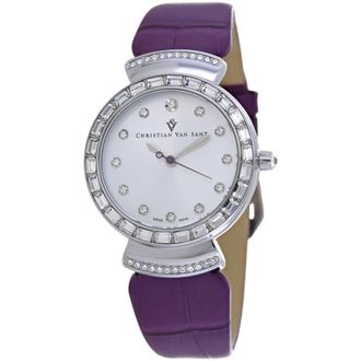 Christian Van Sant Nova Silver-tone Dial Ladies Watch CV2942