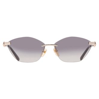 Gucci Grey Cat Eye Ladies Sunglasses GG2050S 002 59