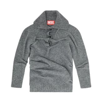 Diesel Dames, Truien, Grijs, Maat: M