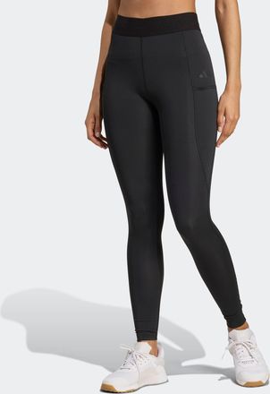 adidas Trainingstights ADIDAS PERFORMANCE ADIDAS TECHFIT COLD.RDY FULL-LENGTH LEGGINGS, Damen, Gr. XL, N-Gr, schwarz, Obermaterial: 79% Polyester, 21% Elasth