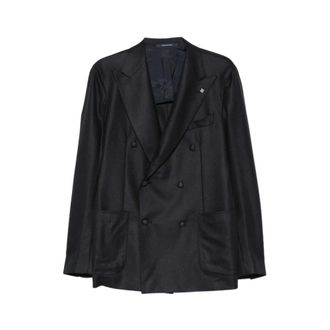 Tagliatore Heren, Jassen, Blauw, Maat: 3XL