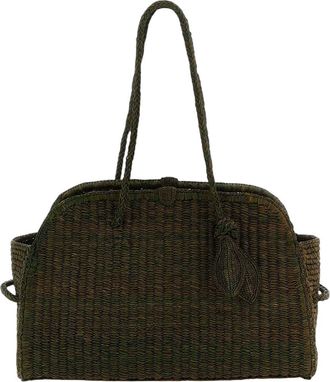 Jacquemus Green Turismo Large Shoulder Bag
