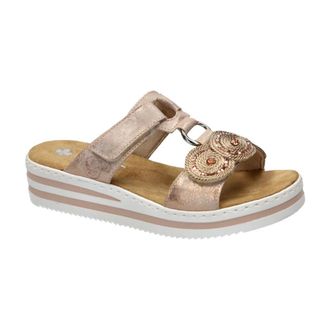 Rieker Dames, Schoenen, Beige, Maat: 43 EU Leer