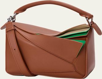Loewe Puzzle Small Layered Top-Handle Bag