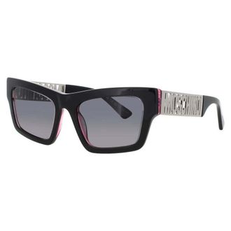 Moschino Ladies Grey Rectangular Sunglasses MOS171S4WC9O