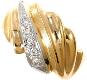 C&A Unbranded Platinum yellow gold yellow gold (18K) Platinum 900 Band Ring (Pre-Owned)