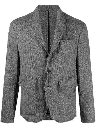 Dsquared2 Blazer met print - Grijs