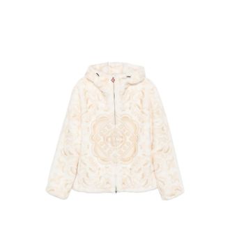 Casablanca Faux-fur Hooded Jacket