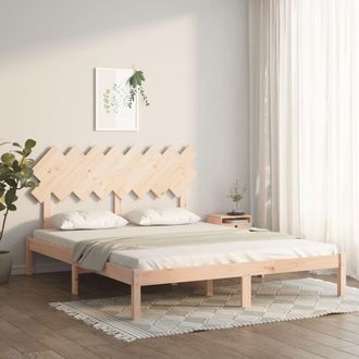 vidaXL Estructura De Cama De Madera Maciza De Pino 160x200 Cm Vidaxl