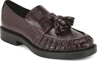 Nine West Gersen Tassel Loafer in Dark Red at Nordstrom, Size 10.5