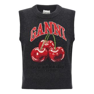 Ganni Mujer, Jerseys, Negro, Talla: XS