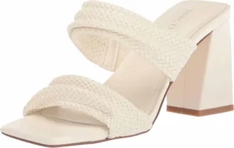Marc Fisher Womens Eloria Heeled Sandal In Cream