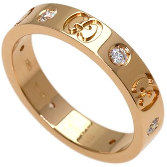 Gucci Pink Gold (18K) Band Ring (Pre-Owned)