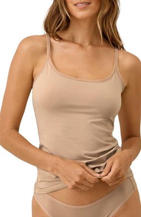 Pact Everyday Shelf Bra Camisole in Sesame at Nordstrom, Size Small