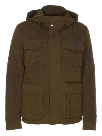 Herno Gewatteerde parka met capuchon - Groen