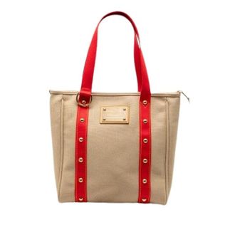 Louis Vuitton Pre-owned Tote Bags, female, Beige, Size: ONE SIZE Pre-owned Antigua Cabas MM