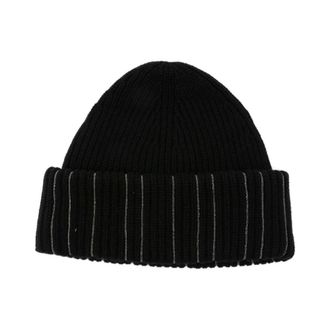 Fabiana Filippi Accessories, female, Black, ONE SIZE, Black Silk & Nylon Hats