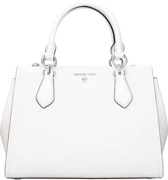 Michael Kors Handtassen Marilyn Dames Leer Wit/Optisch Wit
