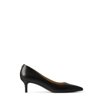 Ralph Lauren Adrienne leren pumps