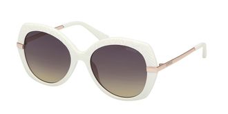 Guess GU00215 21B Womens Sunglasses White Size 55
