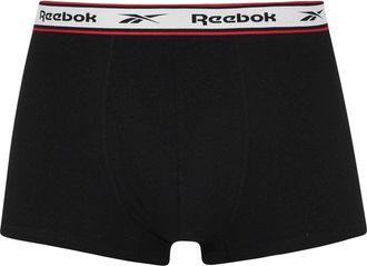 Reebok Mens 3 Pack Trunks Black XL