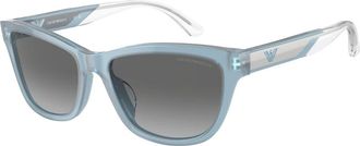 Emporio Armani Dames, Accessoires, Blauw, Maat: 56 MM