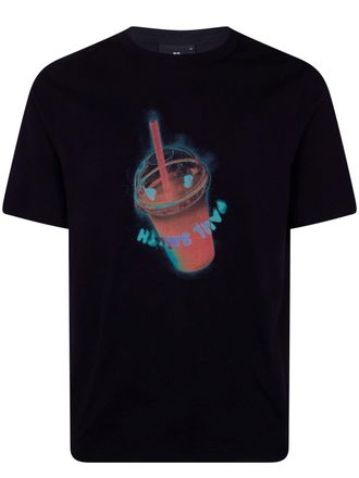 Paul Smith Mens Casual Fit T Shirt Drink