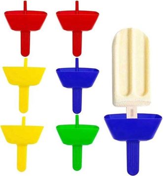 No Brand Bandeja Antigoteo Para Cubitos De Hielo - Juego De 8 Piezas - Reutilizable - Apta Para Pajitas