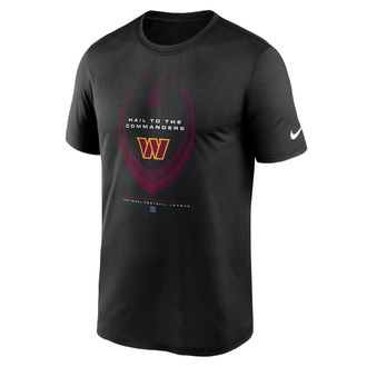 Nike Washington Commanders Legend Icon Nike Mens Dri-FIT NFL T-Shirt in Black | NKGK00A9E-NDB