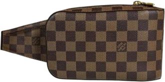 Louis Vuitton Pre-owned Belt Bags, male, Brown, Size: ONE SIZE Pre-owned Damier Canvas Fanny Pack