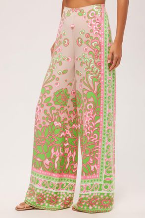 Trina Turk Federer Wide-Leg Pant