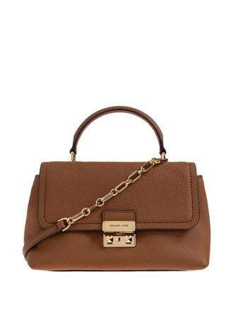 Michael Michael Kors Tribeca chain-detail crossbody bag - women - Calf Leather - One Size - Brown