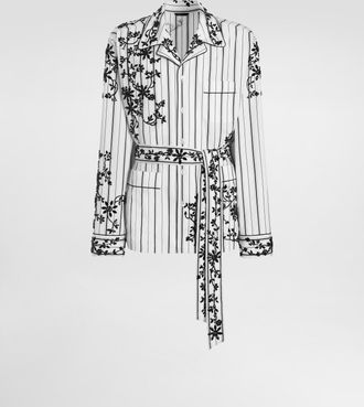 Dolce & Gabbana Vanity Robe With Embroidery - Man Shirts Multi-colored 48