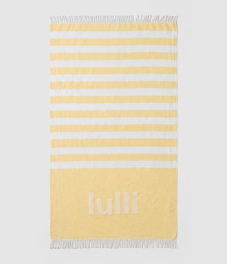 Lulli Serviette de Plage Lulli &Eacute;ponge Jaune