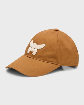 MCM Men & apos;s Essential Applique Cotton Baseball Cap