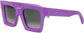 Celine CL40130I78F Square Full Rim Sunglasses - Purple