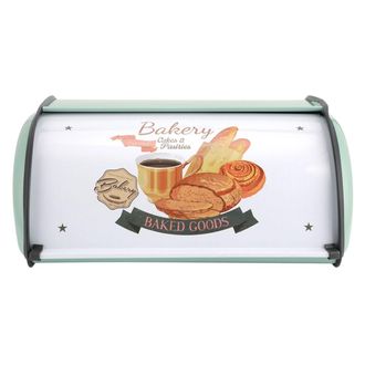 OEM Panera De Hierro De 1 Pieza, Estilo Retro, Gran Capacidad 15 X 24 X 33 Cm, Ideal Para Guardar Pan Y Pasteles En La Cocina