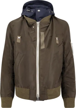 sacai Nylon Bomber Jacket-Uomo