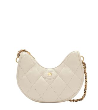 Burberry Beige Horseshoe Small Crossbody Bag