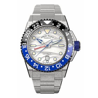 Armand Nicolet JSH Automatic Silver Dial Mens Watch A486RGU-AU-MA4482A