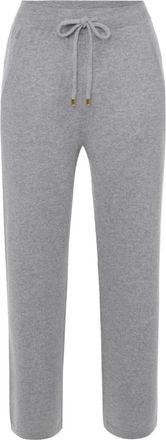 Elisabetta Franchi Jogger Knit Broeken - Dames - Sweatpants - Grijs - L - Broeken