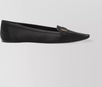 Saint Laurent satin ballet flats