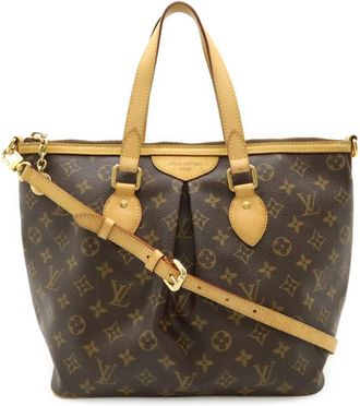 Louis Vuitton Brown Monogram Monogram Handbag Shoulder Bag Tote Bag (Pre-Owned)