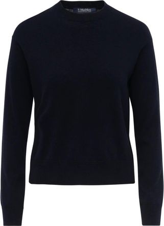 Max Mara Truien & Vesten, Dames, Blauw, XS, Eco Stijlvolle Jurk