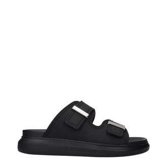 Alexander McQueen Alexander Mcqueen Calzature E Calzini Ibridi Da Uomo In Gomma Nera