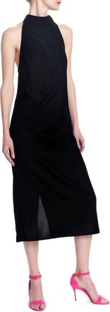 Corey Lynn Calter Viola Midi Dress In Black
