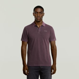 G-Star Oluv Slim Polo - Paars - Heren